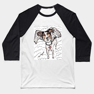 Dogs in heaven Baseball T-Shirt